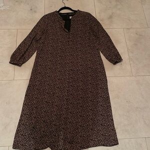 Hatch x J crew floral maternity shift